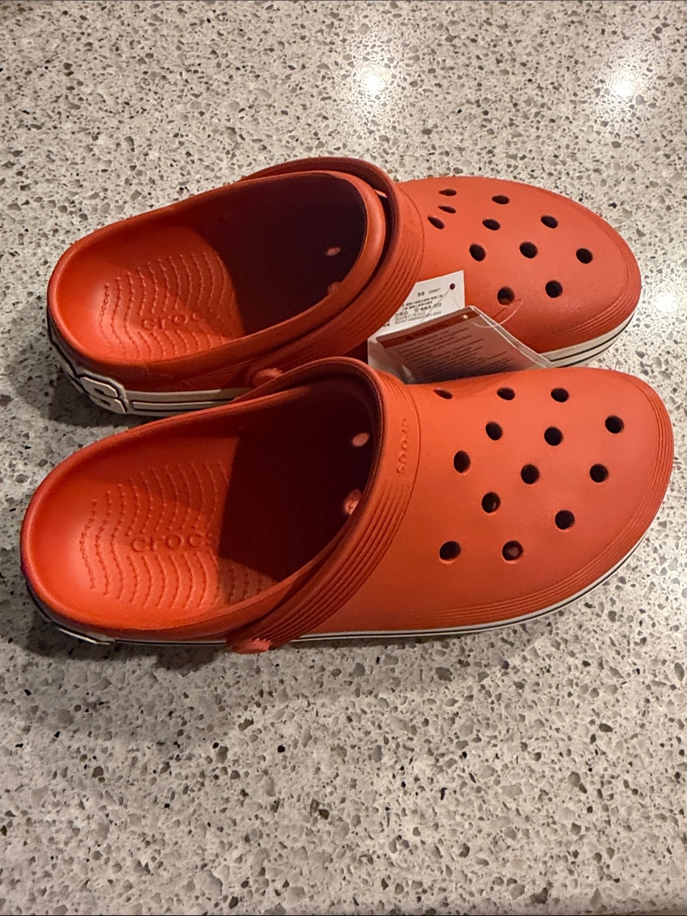 CROCS Kids Classic Clog in Bright Orange